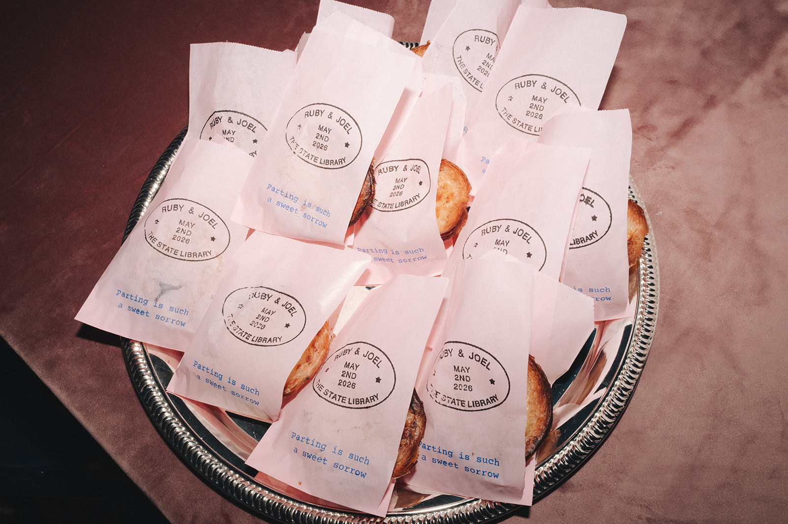 late night wedding menu