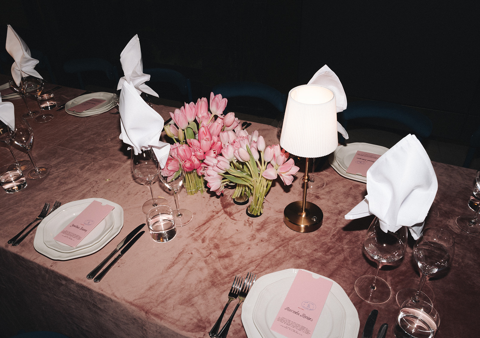 romantic wedding table