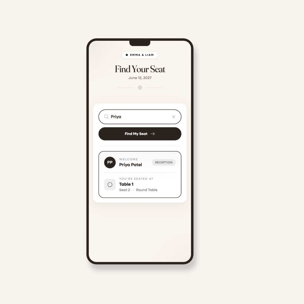 The Modern Way to Manage Your Wedding Seating Chart